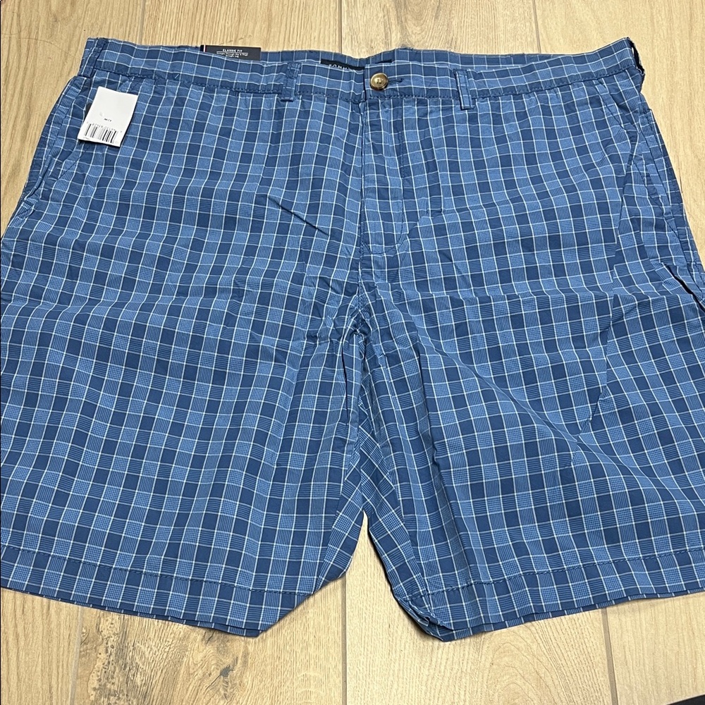 Tommy Hilfiger Blue‎ Plaid Shorts